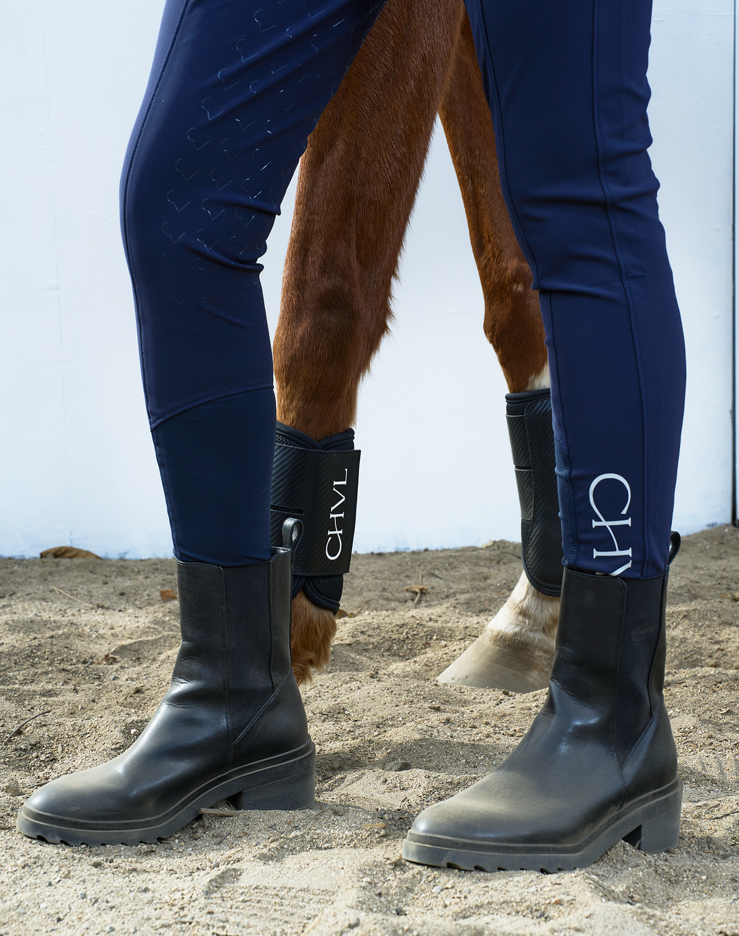 Hansen Dam Horse Brushing Boots
