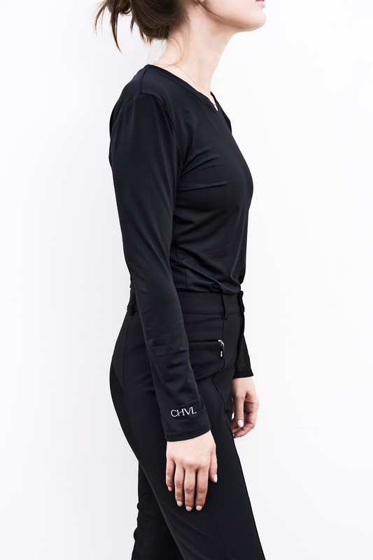 Hansen Dam Long Sleeve Mesh Top